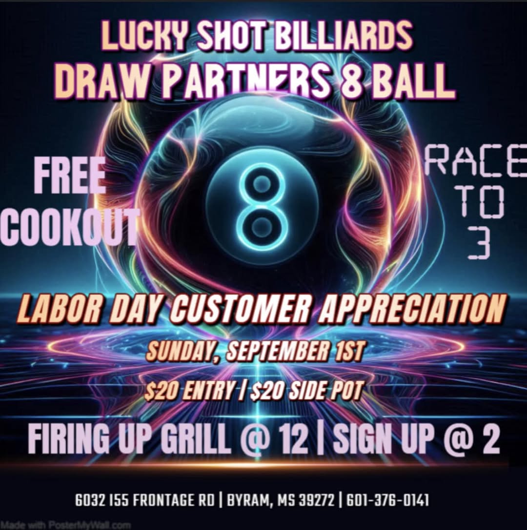 Tournament flyer / rules image